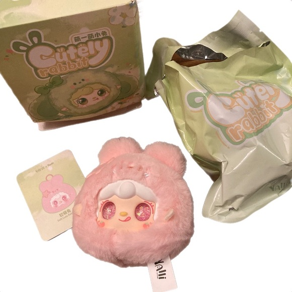 Yooki Other - Yooki Cutely Rabbit Plush Keychain Blind Box Confirmed Soft Cute Rabbit